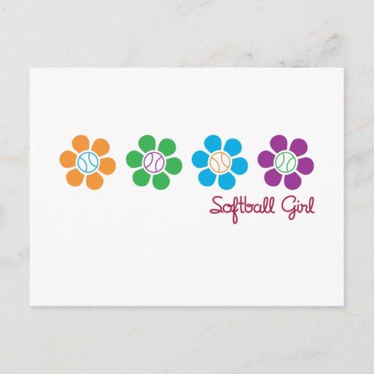 Het Softball van Bayflower Briefkaart (Voorkant)