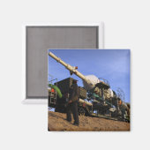 Het Sojoez TMA-13 ruimtevaartuig 3 Magneet (Voorkant / Achterkant)