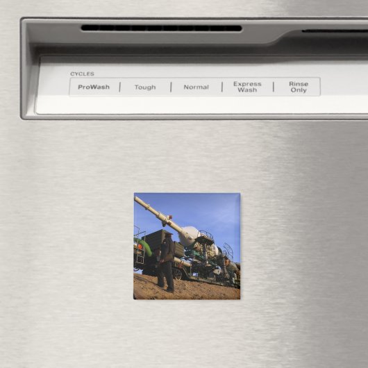 Het Sojoez TMA-13 ruimtevaartuig 3 Magneet (Insitu (Vaatwasser))