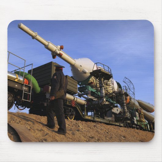 Het Sojoez TMA-13 ruimtevaartuig 3 Muismat (Voorkant)