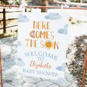Het Son Baby shower welkom Poster