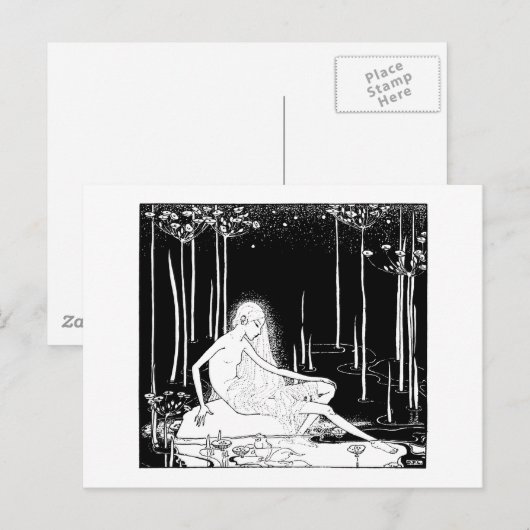 Het Song-Briefkaart van de Midden Briefkaart (Voorkant / Achterkant)