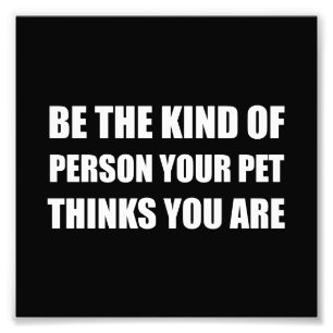 Het soort denkknoopjes foto afdruk