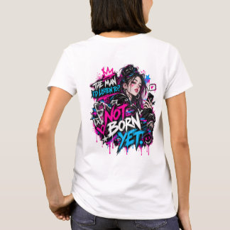 Het soort man waar ik naar luister?Nog Niet Gebore T-shirt