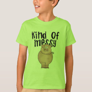 Het Soort van het varken Slordige T-shirts en