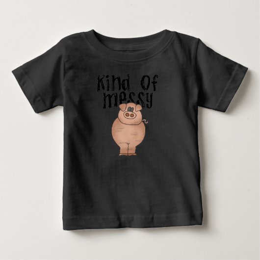 Het Soort van het varken Slordige T-shirts en (Voorkant)