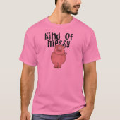 Het Soort van het varken Slordige T-shirts en (Voorkant)