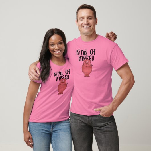 Het Soort van het varken Slordige T-shirts en (Unisex)