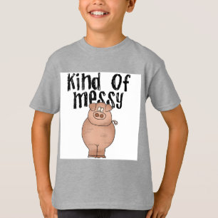 Het Soort van het varken Slordige T-shirts en