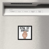 Het Soort van het varken Slordige T-shirts en Gift Magneet (Insitu (Vaatwasser))