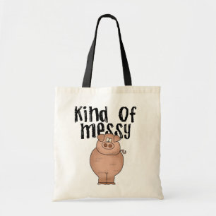 Het Soort van het varken Slordige T-shirts en Gift Tote Bag