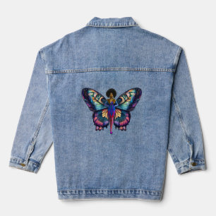 Het Soulful Butterfly-effect (Afbeelding) Denim Jacket