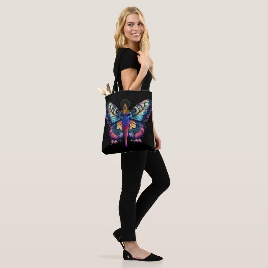 Het Soulful Butterfly-effect (Afbeelding) Tote Bag (Op model)