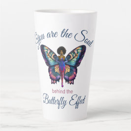 Het Soulful Butterfly-effect Latte Mok