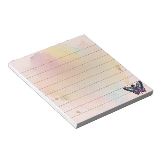 Het Soulful Butterfly-effect Notitieblok (Schuin)