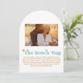 Het South Bay Tafelnummer (Staand voorkant)