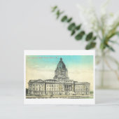 Het  South Dakota Capitol Building Briefkaart (Staand voorkant)