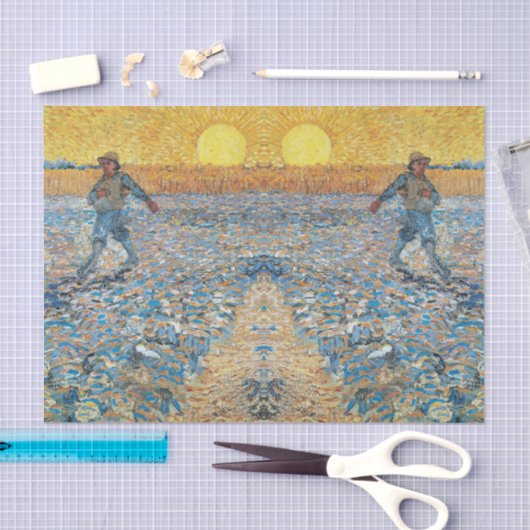 Het Sower - ontkoppelpapier Tissuepapier (Craft)