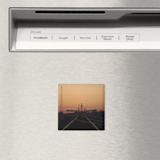 Het Soyuz-lanceerplatform Magneet (Insitu (Vaatwasser))