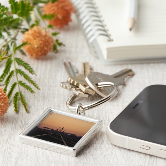 Het Soyuz-lanceerplatform Sleutelhanger (Zijkant)