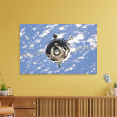 Het Soyuz TMA-01M-ruimtevaartuig Canvas Afdruk (Insitu (Woonkamer))