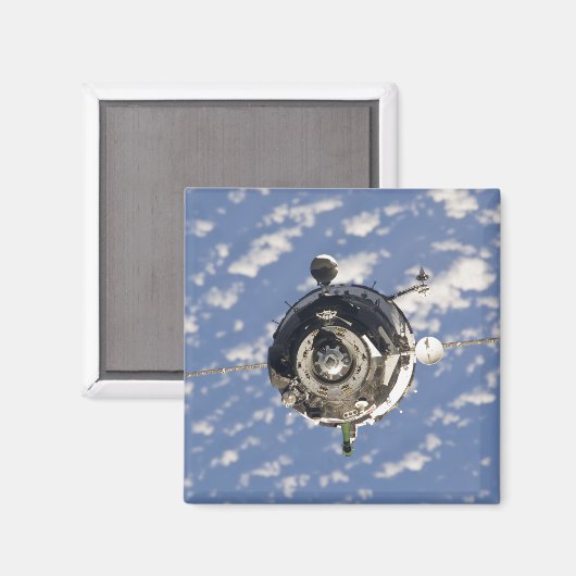 Het Soyuz TMA-01M-ruimtevaartuig Magneet (Voorkant / Achterkant)