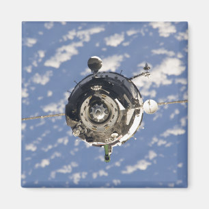 Het Soyuz TMA-01M-ruimtevaartuig Magneet