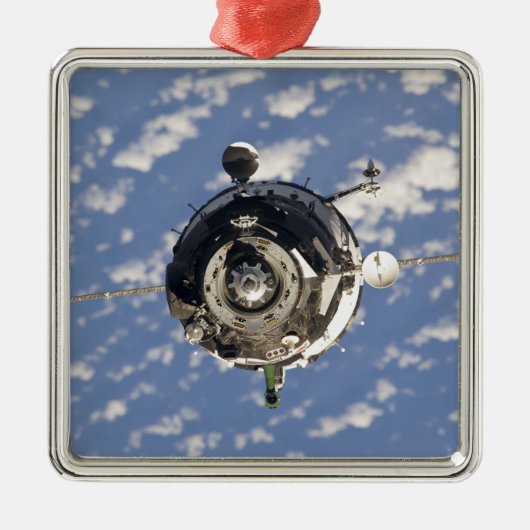 Het Soyuz TMA-01M-ruimtevaartuig Metalen Ornament (Voorkant)