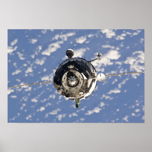 Het Soyuz TMA-01M-ruimtevaartuig Poster (Voorkant)