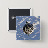 Het Soyuz TMA-01M-ruimtevaartuig Vierkante Button 5,1 Cm (Voorkant /achterkant)