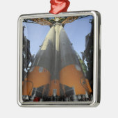 Het Soyuz TMA-13-ruimtevaartuig 2 Metalen Ornament (Links)