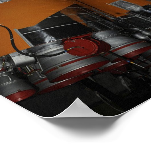 Het Soyuz TMA-13-ruimtevaartuig 2 Poster (Hoek)