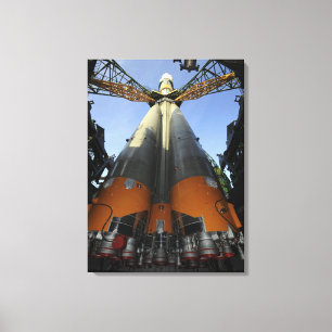 Het Soyuz TMA-13-ruimtevaartuig Canvas Afdruk