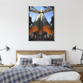 Het Soyuz TMA-13-ruimtevaartuig Canvas Afdruk (Insitu (Slaapkamer))