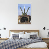 Het Soyuz TMA-13-ruimtevaartuig Canvas Afdruk (Insitu (Slaapkamer))