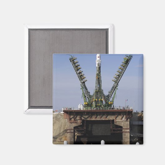 Het Soyuz TMA-13-ruimtevaartuig Magneet (Voorkant / Achterkant)