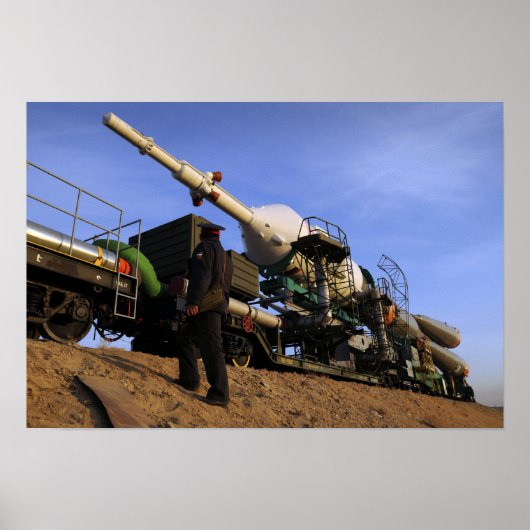 Het Soyuz TMA-13-ruimtevaartuig Poster (Voorkant)