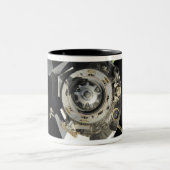 Het Soyuz TMA-17-ruimtevaartuig Tweekleurige Koffiemok (Center)