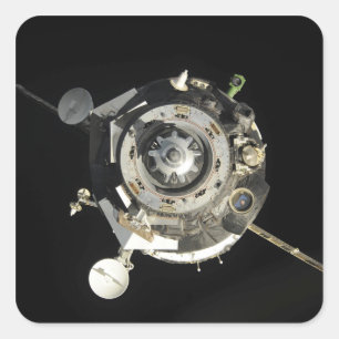 Het Soyuz TMA-17-ruimtevaartuig Vierkante Sticker