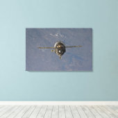 Het Soyuz TMA-19-ruimtevaartuig 2 Canvas Afdruk (Insitu (Houten vloer))