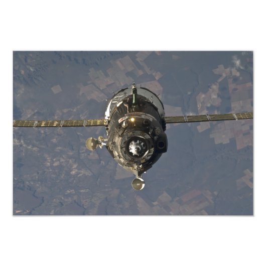 Het Soyuz TMA-19-ruimtevaartuig 2 Foto Afdruk (Voorkant)