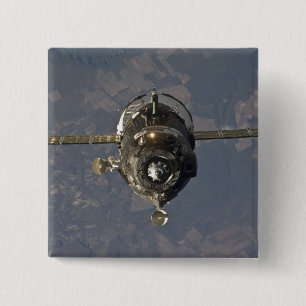Het Soyuz TMA-19-ruimtevaartuig 3 Vierkante Button 5,1 Cm