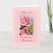 Het Spaans: 100 años - bisabuela Kaart (Voorkant)