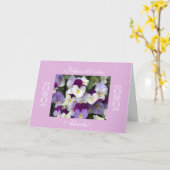 Het Spaans: 100 anos/Verjaardag Cumpleanos Kaart (Gele Bloem)