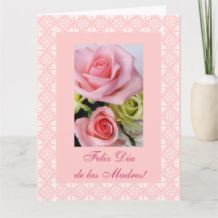 Het Spaans: De dag Dia DE las madres LARGE van de Kaart