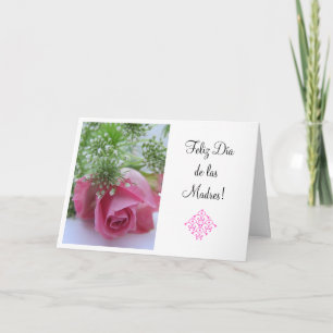 Het Spaans: Dia DE las Madres/Moederdag Herz Kaart