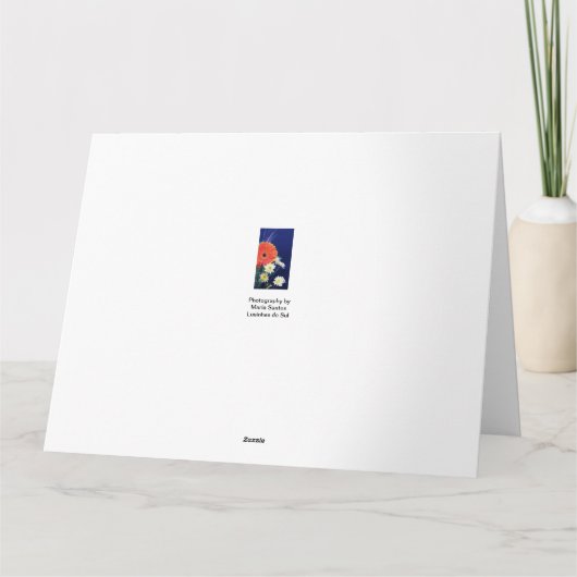 Het Spaans: Feliz Cumpleanos Mamá! Grande Kaart (Achterkant)