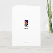 Het Spaans: Het Hete jong van San Valentin Feestdagen Kaart (Achterkant)