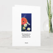 Het Spaans: LaMamá /Mom B-dag van Cumpleanos DE Kaart (Achterkant)