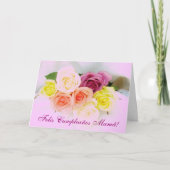 Het Spaans: Mamma's: Cumpleanos Kaart (Voorkant)